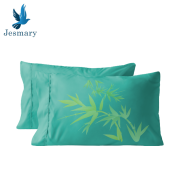 GỐI IN, THÊU HỌA TIẾT CÂY TRE CHO QUÁN COFFEE